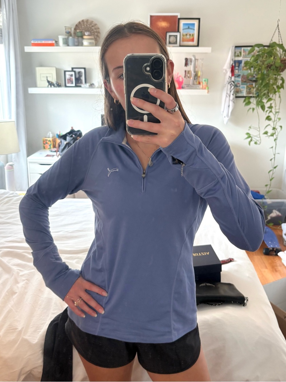 Puma Golf Quarter-Zip Pullover women’s M